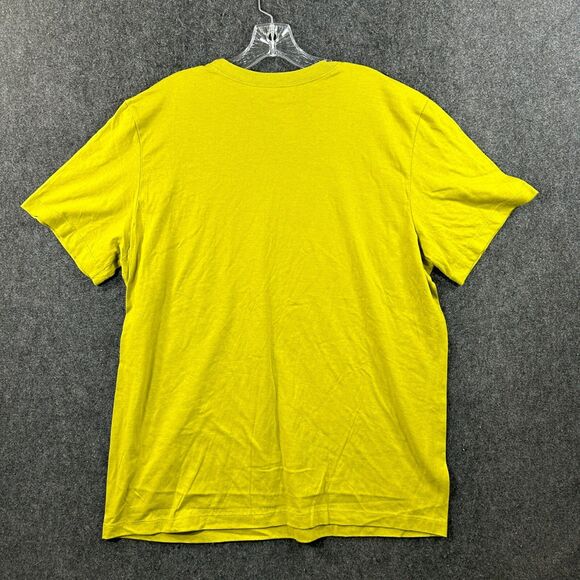 Nike Air Shirt Men's Extra Large Gold White Logo Basic Tee Casual - Picture 3 of 9